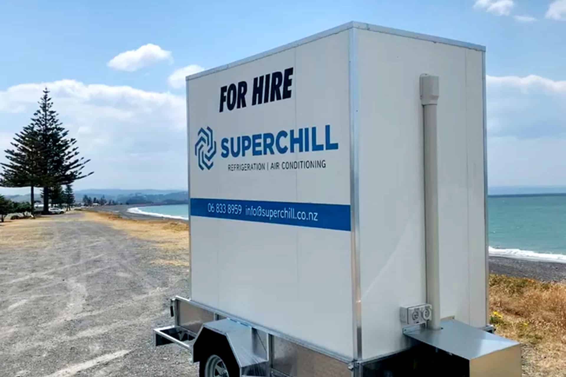 Chiller Trailer For Hire